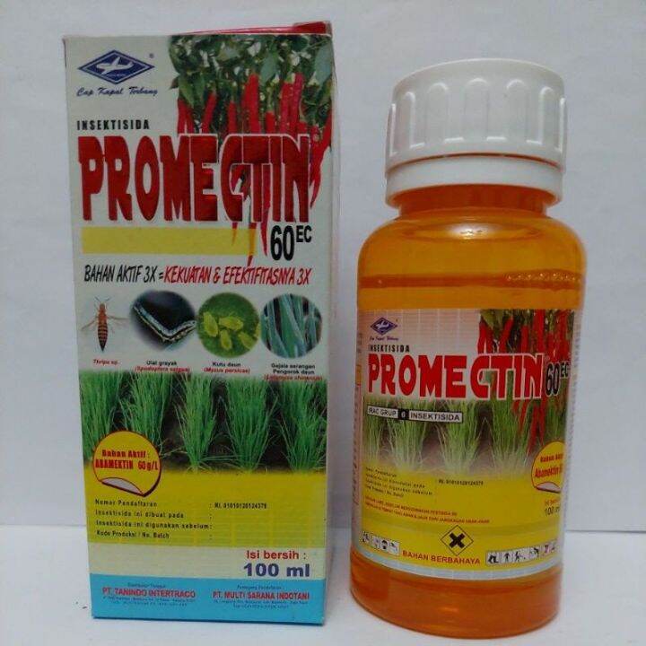 Insektisida PROMECTIN 60 EC Kemasan 100 Ml | Lazada Indonesia