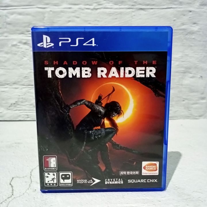 แผ่นเกมส์-ps4-shadow-of-the-tomb-raider-มือสอง