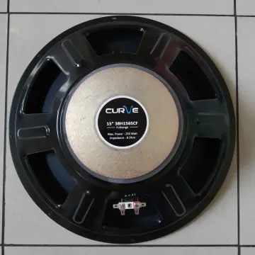 Speaker curve hot sale 15 bass