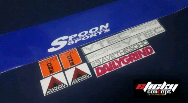 Spoon plus Sohc Vtec decals bundle by sticky concept | Lazada PH