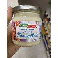 ซอส สำหรับจิ้ม เนื้อสัตว์ ตรา สแกนเดีย เปปปาร์รอท 190 G. Sahne Meerrettich Cremig - Milder ( Scandia Pepparrot )