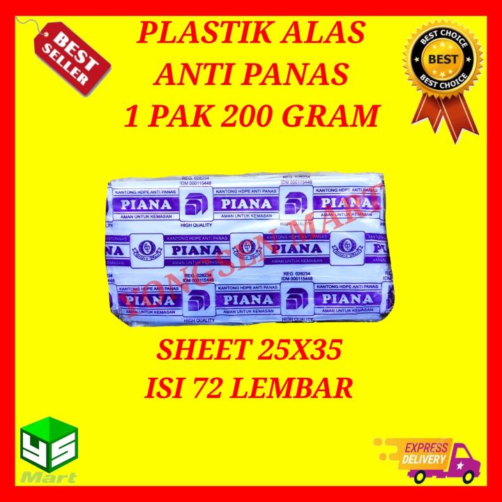 Alas Tatakan Plastik Sheet Buram Hdpe Tahan Panas Anti Panas 25x35 Lazada Indonesia 9472