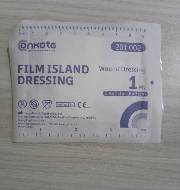 plester luka anti air 6x7 cm transparan film island dressing Lazada