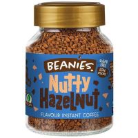 Beanies Flavoured Coffee Instant กลิ่น Nutty Hazelnut Net:50 g. BBF 24/08/24