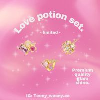 Teenyweeny.co ?Love potion set 〰️ 3 pieces ear stud✨