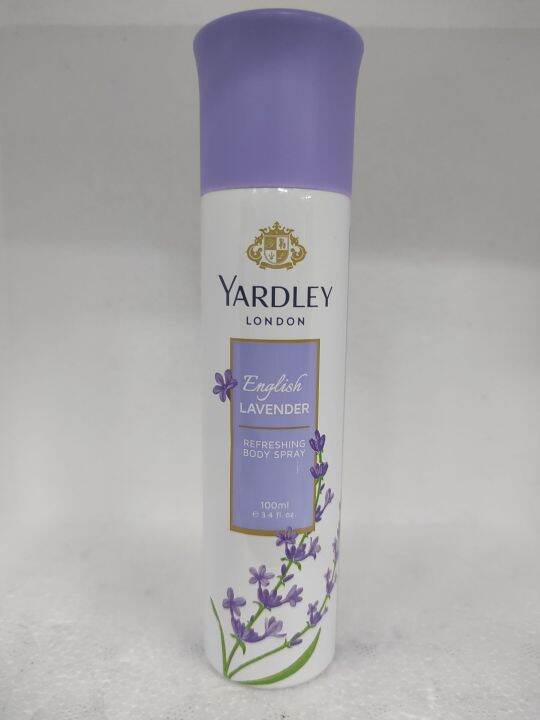 YARDLEY LONDON REFRESHING BODY SPRAY 100ML | Lazada