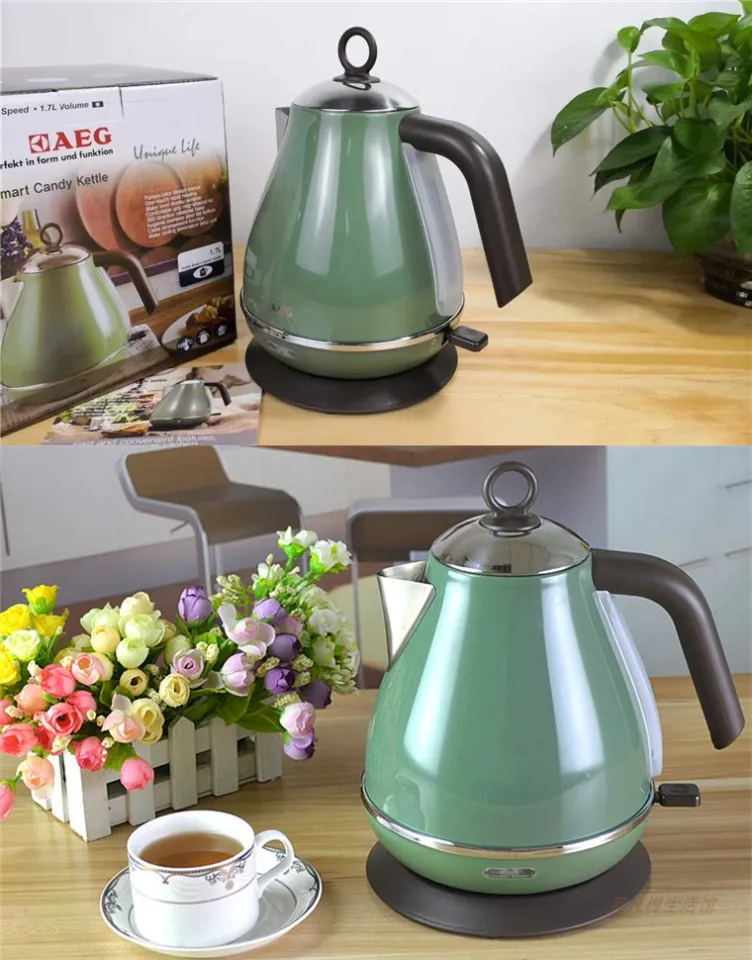 Painted Lacquer Retro Electric Kettle 220V Electric Tea Boiling Kettle 304  Stainless Steel Household Electric Kettle - AliExpress