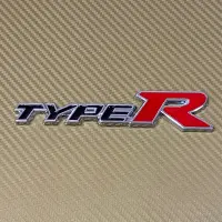 โลโก้ Type R  สำหรับติดฝาท้าย civic เพือ่ความสวยงาม