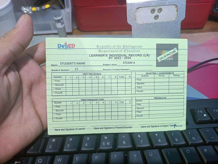 Assessment Index Card Learning Record 4x6 size Lazada PH