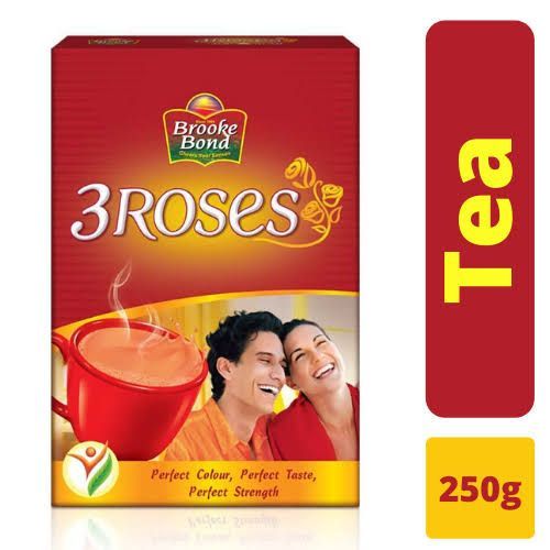 Broke bond 3 roses tea 250g.