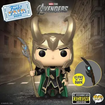 Funko POP! Marvel Studios Loki - President Loki #1066 [with Alligator Loki]  Winter Convention Exclusive