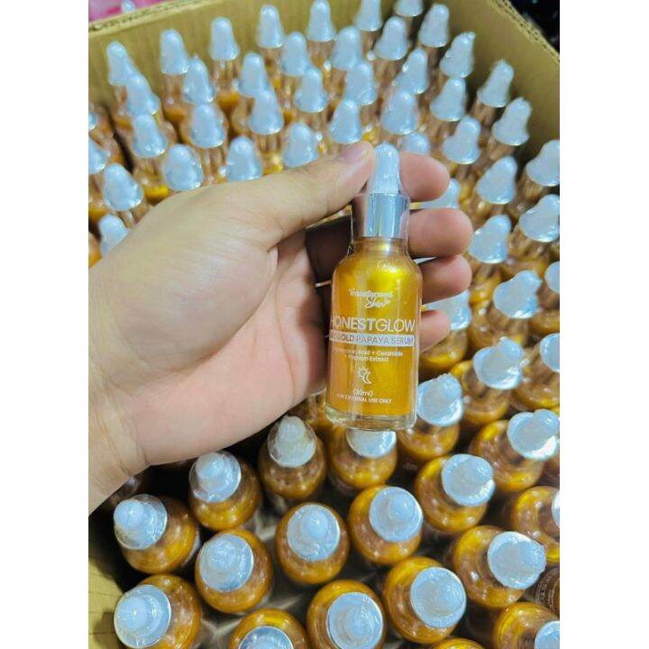 HonestGlow 24K GOLD PAPAYA SERUM | Lazada PH