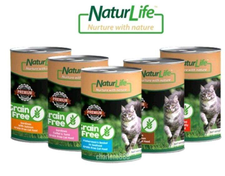 Naturlife Grain Free Can Wet Cat Food 400g Lazada PH