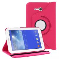 เคสฝาพับ สำหรับ Samsung Galaxy Tab 3 Lite Tab 3v SM-T110 T116 T111 เคสกันกระแทกป้องกันหน้าจอหมุนได้ 360 องศา ตั้งได้นอนได้