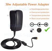 อะแดปเตอร์ AC/DC ปรับโวลท์ได้ Universal Adapter 3-12V 30W Power Supply 3V/4.5V/6V/7.5V/9V/12V Adjustable สำหรับหลอดไฟ LED Strip กล้องวงจรปิด B45 AC/DC ADAPTOR INPUT