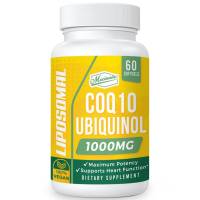 Mecinalis 1000mg Liposomal CoQ10 Softgels | Better Absorption CoQ10 Ubiquinol Supplement