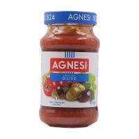 Agnesi Sugo Alle Olive แอคเนซีซอสสปาเก็ตตี้มะกอก 400กรัม