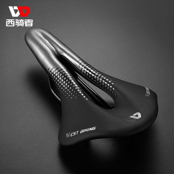 Road Bike Saddle Short Nose Hollow Seat Super Soft Bicycle Riding