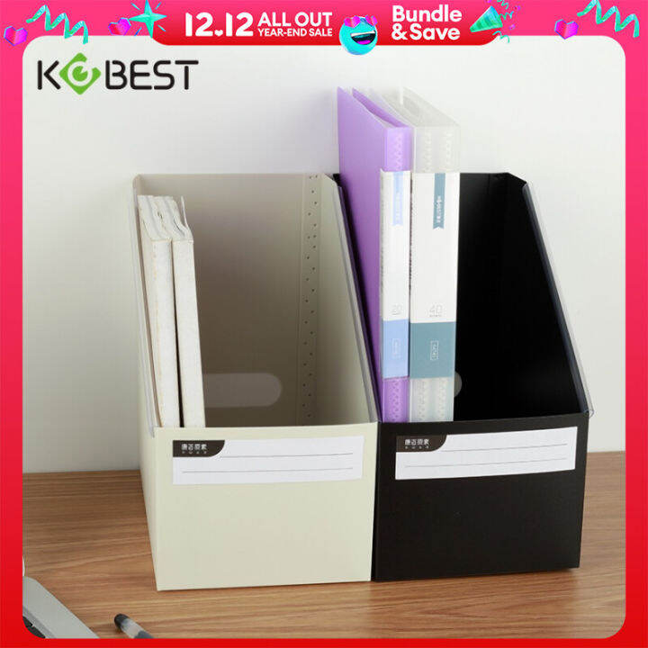 Foldable book storage box Student book storage box Magic desktop file sorting rack Storage box