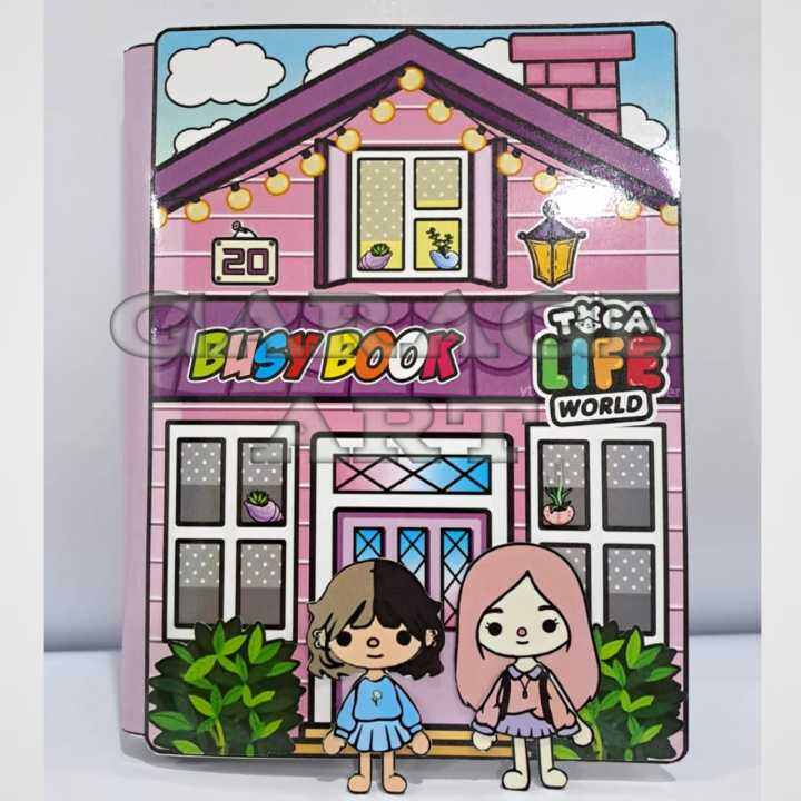 TOCA LIFE QUITE BOOK PUTPLE TOCA BOCA/TOKA BOKA MAINAN EDUKASI ANAK