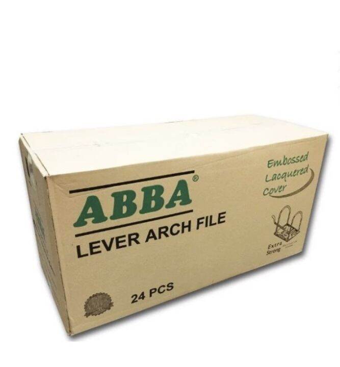 ABBA ARCH FILE 3" SILVER (24 PCS)👍👍 | Lazada