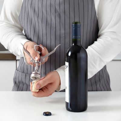 ที่เปิดจุกขวด, สีเงิน/ผิวด้าน ที่เปิดไวน์ ที่เปิดขวด ใช้ได้ทั้งสองทาง ที่เปิดไวน์อิเกีย