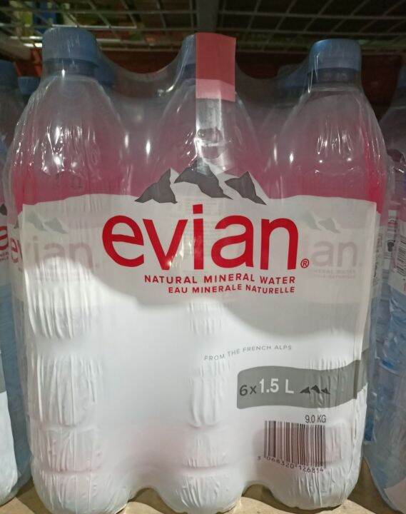 Evian Mineral water 1.5L 3pcs Lazada PH