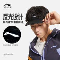 LI-NING หมวกแบบเปิดศรีษะหมวกกันแดดผู้ชายหมวกกันแดดหมวกเทนนิสเบสบอลใส่กลางแจ้งใส่เล่นกีฬาใส่ช่วงฤดูร้อนบังแดดสำหรับวิ่งมาราธอนแบบมืออาชีพ