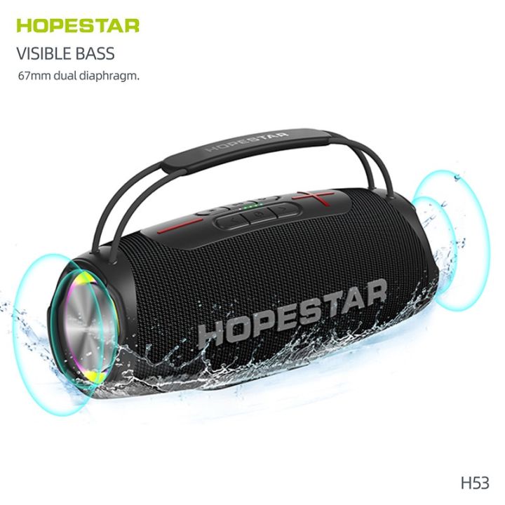 sy-hopestar-h53-ลำโพงบลูทูธ-เสียงดีเบสแน่น35w-ดังกระหึ่ม-กันน้ำระดับ-ipx6-แท้-100