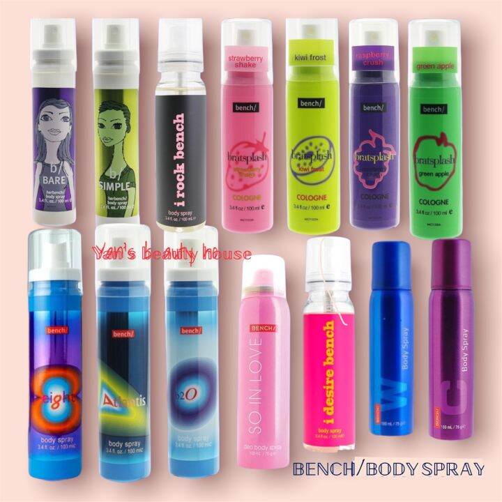 Bench Body Spray ‘100ML• Lazada