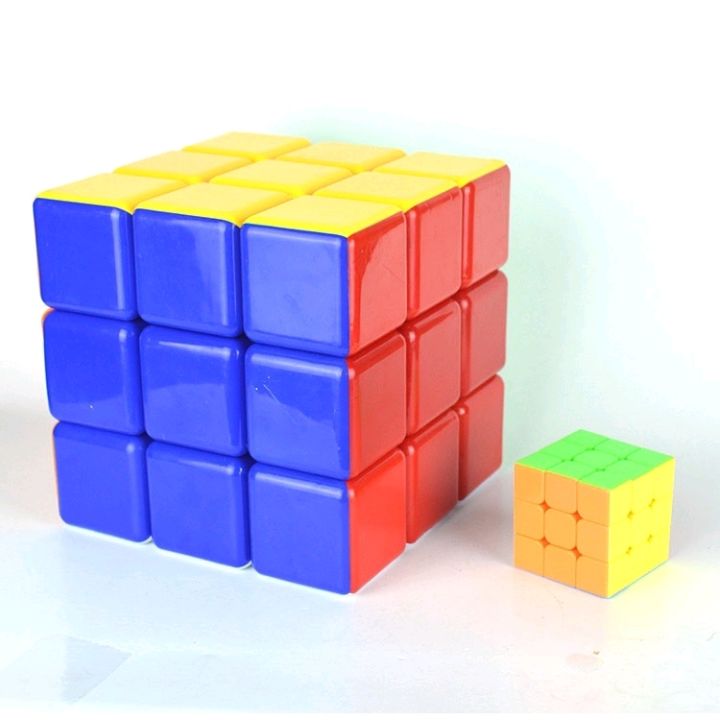 พร้อมส่ง-รูบิคจัมโบ้-รูบิคยักษ์-ลื่นหัวแตก-he-shu-3x3x3-18cm-large-size-big-magic-cubes-iq-education-fun-toys-gift-ถูกที่สุด