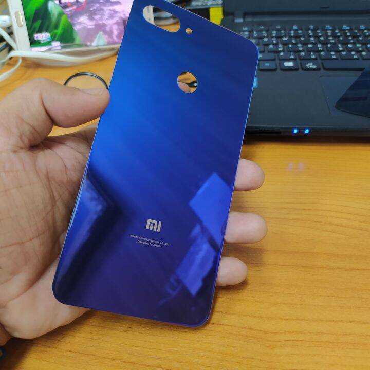 ฝาหลัง-xiaomi-mi-8-lite-ฝาหลังครอบแบต-xiaomi-mi-8-lite-มีบริการเก็บเงินปลายทาง