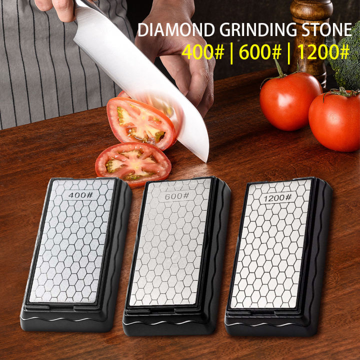 Whetstone Kitchen Knife Sharpening Stone 2 Side Grit 600/1000