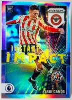 SERGI CANOS ROOKIE CARD ? การ์ดสะสมฟุตบอล EPL ⚽️ INSTANT IMPACT SILVER ?? Brentford ⚽️