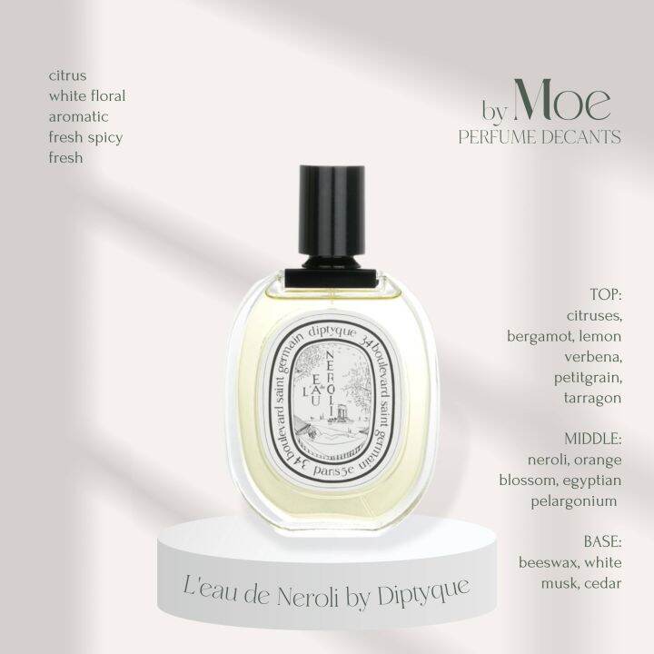 L'eau de Neroli EDT Perfume Decant Lazada PH