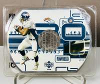 TERRELL DAVIS Mini CD ? การ์ดสะสมอเมริกันฟุตบอล ?? NFL POWER DECK ? Denver Broncos หายากมาก