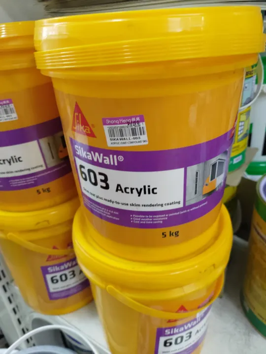 Sika Wall Acrylic Joint Compound 5kg Lazada