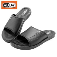 รองเท้าแอดด้า adda รองเท้าแตะผู้ชาย รองเท้าแตะ รองเท้าแบบสวมแอดด้า สีดำรุ่น 12Y01-M1