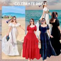 FashionHit•Celebrate dress• เดรสทรงเจ้าหญิง แบบหรูหราดูแพง สุดอลัง