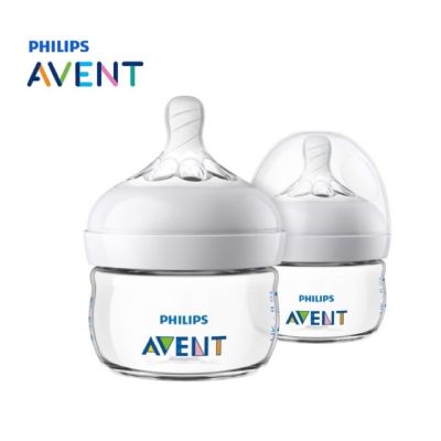 ขวดนม Avent  Natural แท้ ล้าน% 2oz พร้อมจุก เบอร์0 เล็กพิเศษ