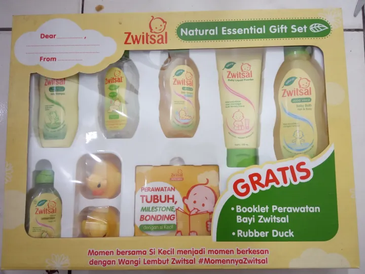 Zwitsal baby spa gift box Lazada Indonesia