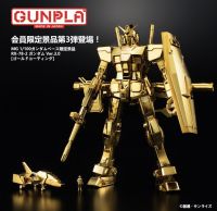 Bandai - MG1/100 GBT Limited Prize RX-78-2 Gundam Ver.3.0 [Gold Coating]