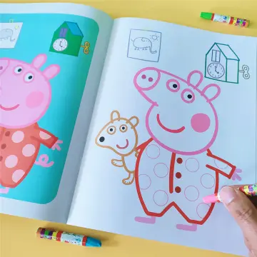 ALBUM COLORA CON PEPPA PIG