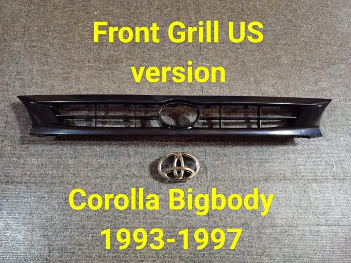 Toyota Corolla Bigbody 1993-1997 Front Grill US Version | Lazada PH