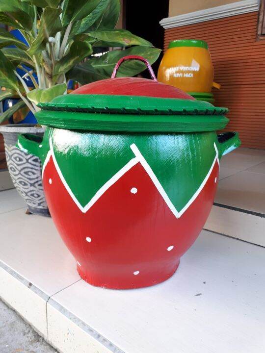 Bak Sampah Karet / Tempat Sampah dr Ban Bekas Termurah | Lazada Indonesia