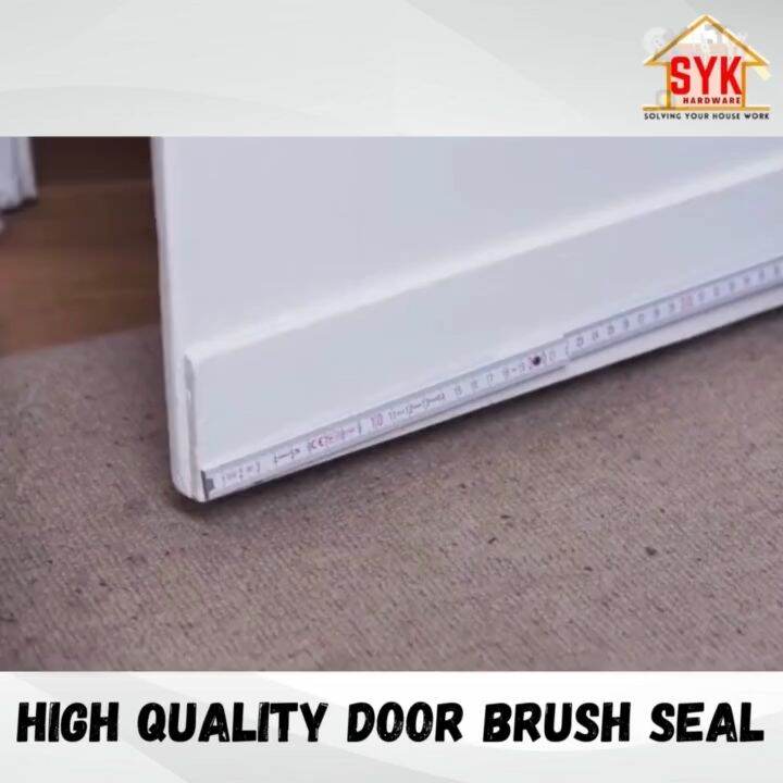 Rubber Aluminium Door Gap Bottom Seal Door Bottom Seal Brush Seal Anti