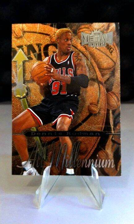 Dennis Rodman Metal Universe Rare NBA Card Lazada PH