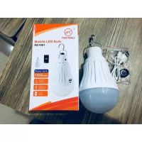 MOBILE LED BULB RE1601 หลอดไฟ ฉุกเฉิน 16 LED 3.7 V แบต 1500 mAH Lithium Battery แสงขาว แบบชาร์จไฟ USB ได้ เป็น Power Bank ชาร์จมือถือได้ในตัว พกพาง่าย ใช้งานสะดวก ไฟสว่างมาก รับประกันความสว่าง