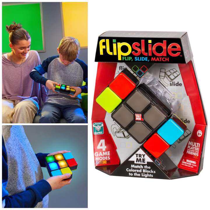 พร้อมส่ง Oonies Flipslide Game, Electronic Handheld Game Flip, Slide