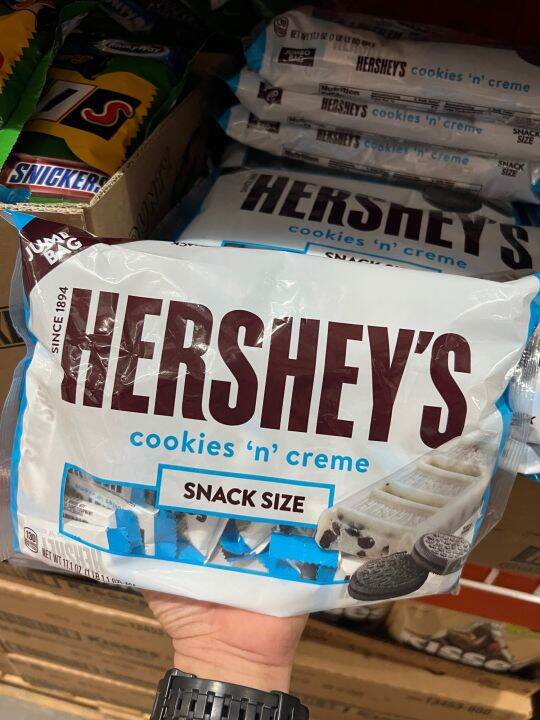 HERSHEY’S COOKIES AND CREAM SNACK SIZE CHOCOLATE Lazada PH